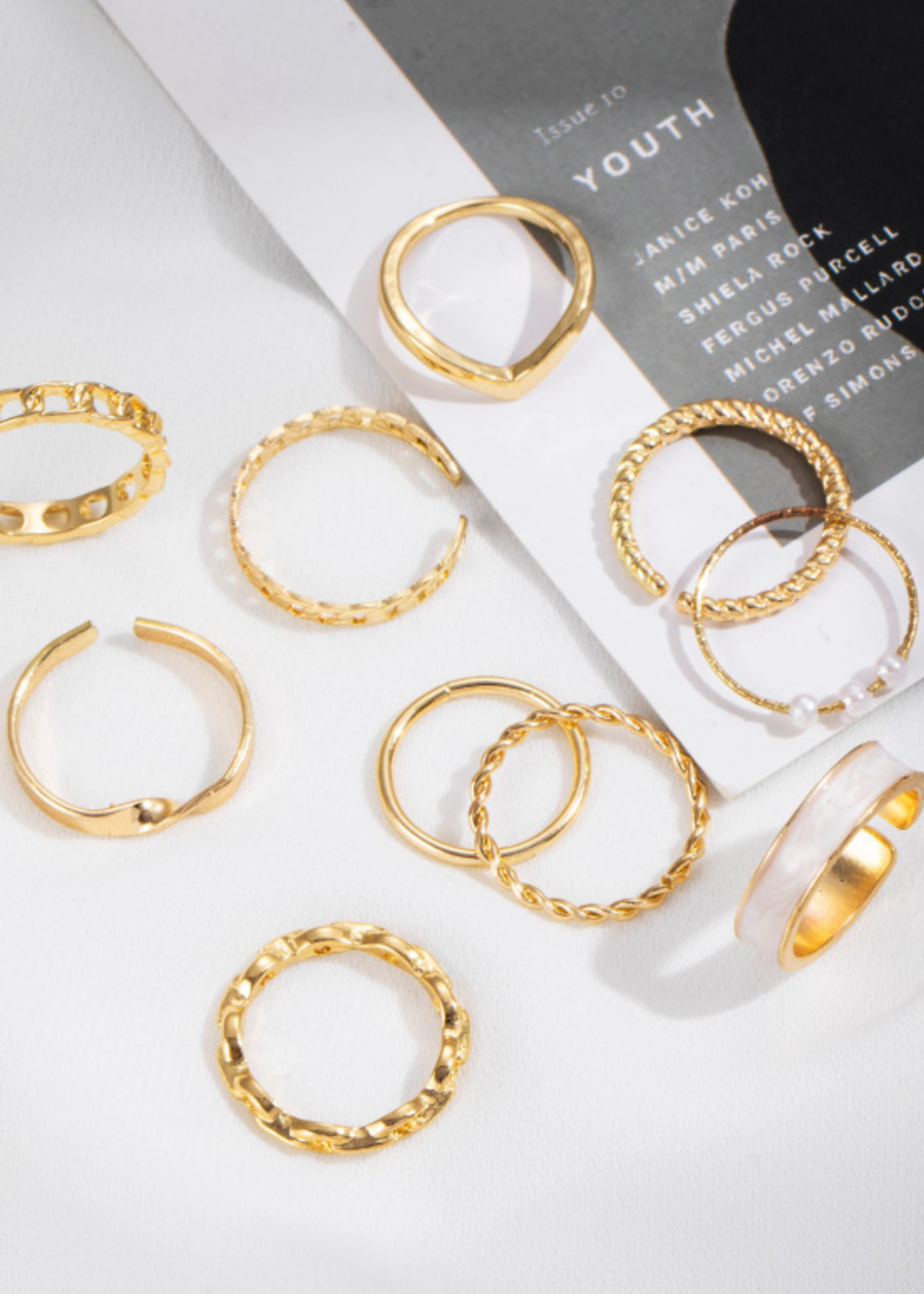 Reach 10pcs Ring Set