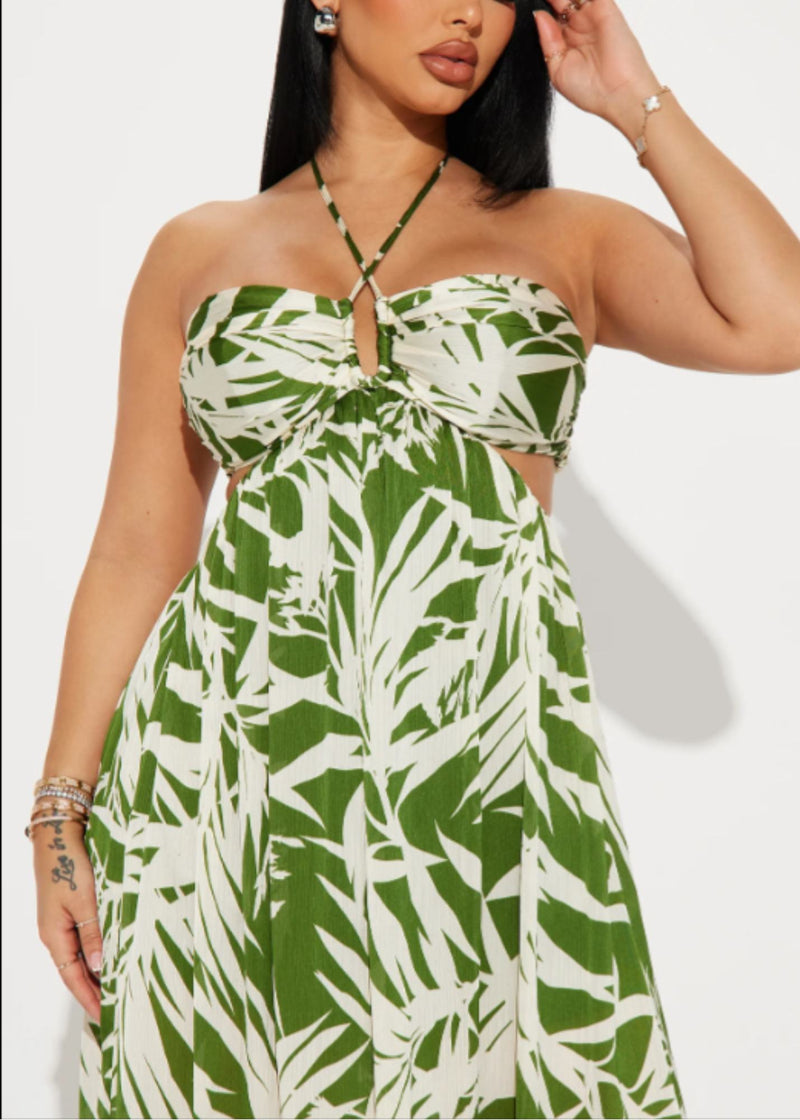 Palm Island Maxi Dress