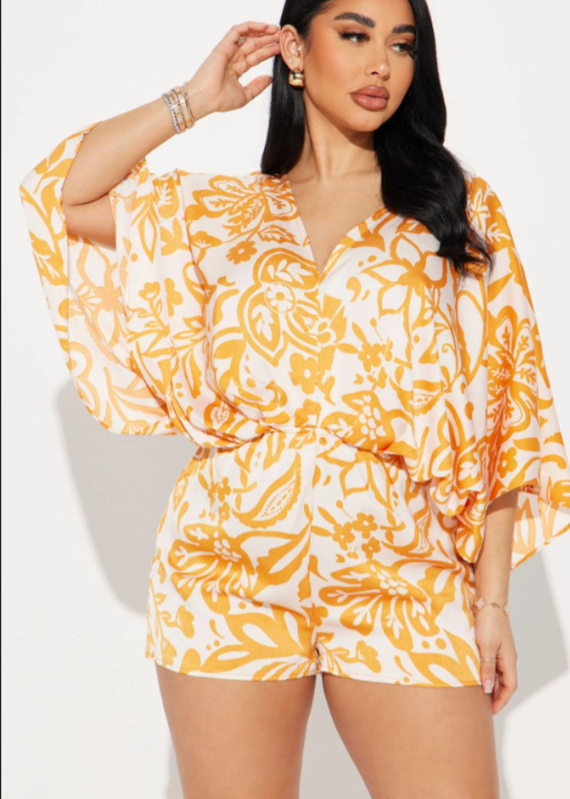 Sunlight Satin Romper