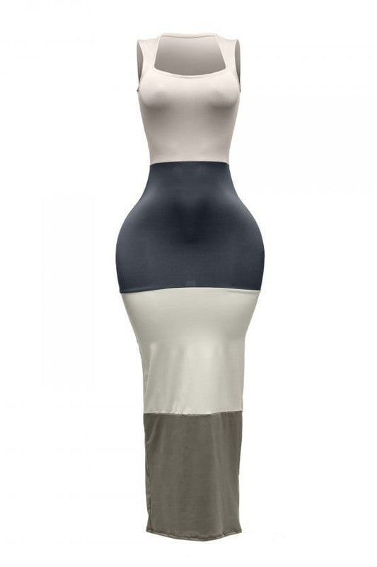 Bandage Dress - Charcoal