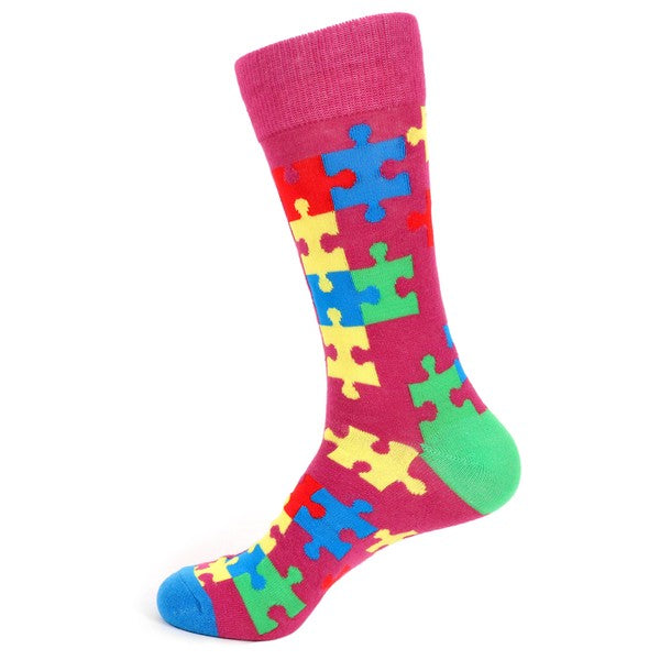 Puzzled by You Socks