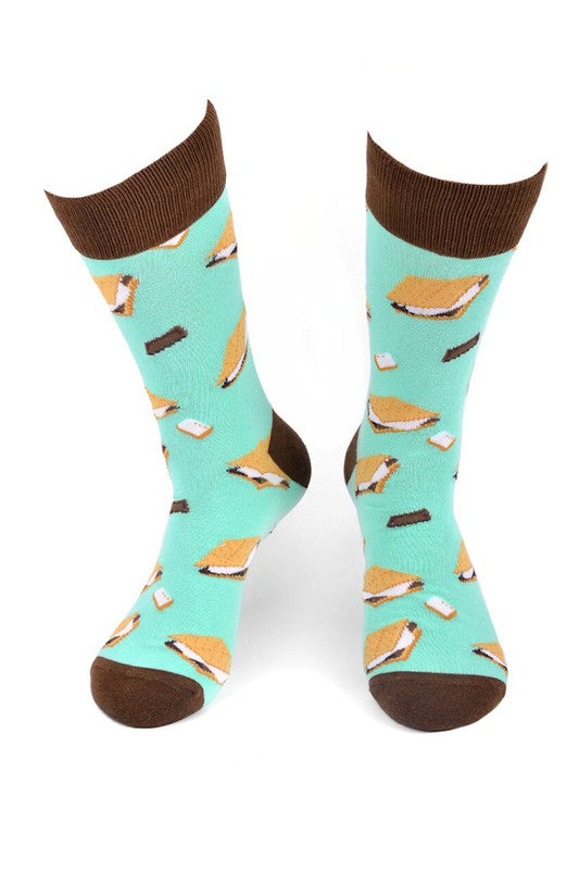 Camp Fire S'mores Socks