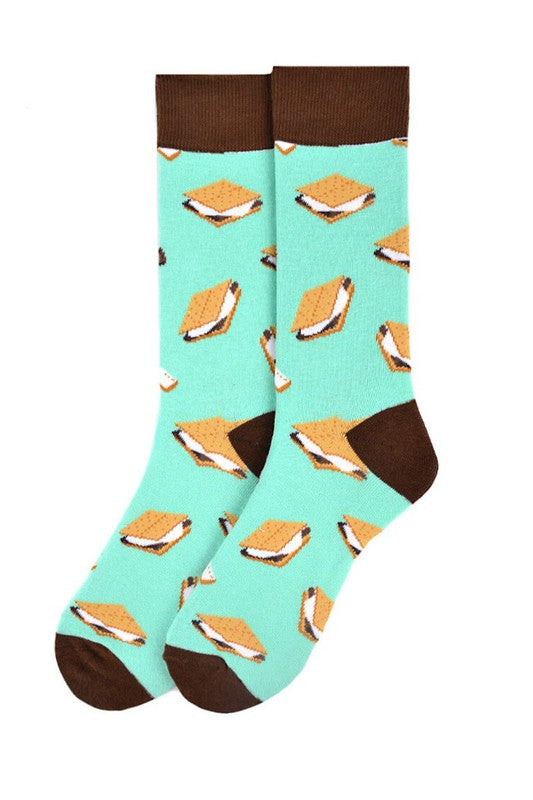 Camp Fire S'mores Socks