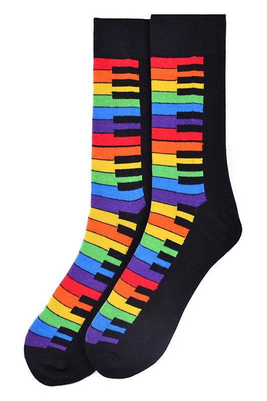 Play Me Piano Socks