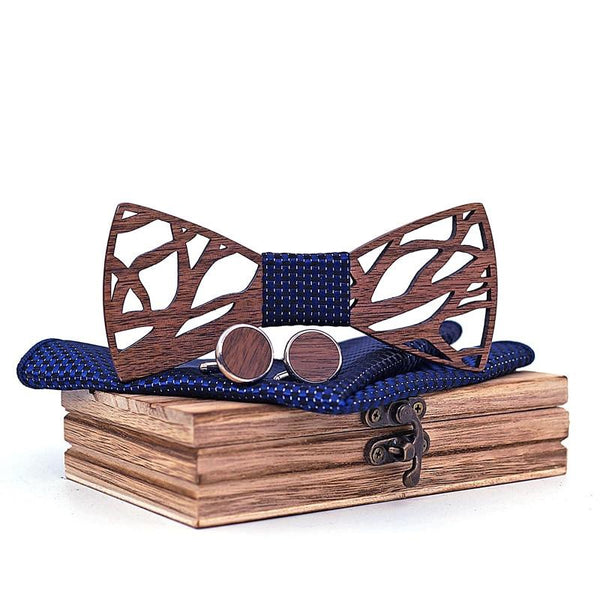 Mario Wooden Bow Tie Set