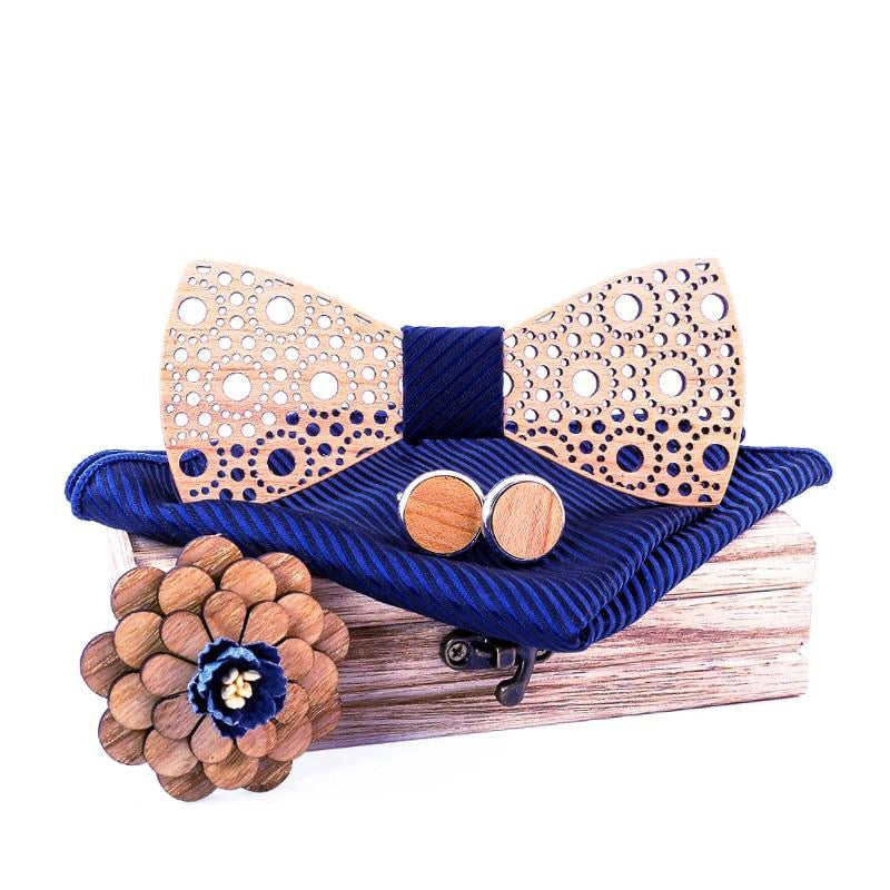 Changes Wooden Bow Tie Set