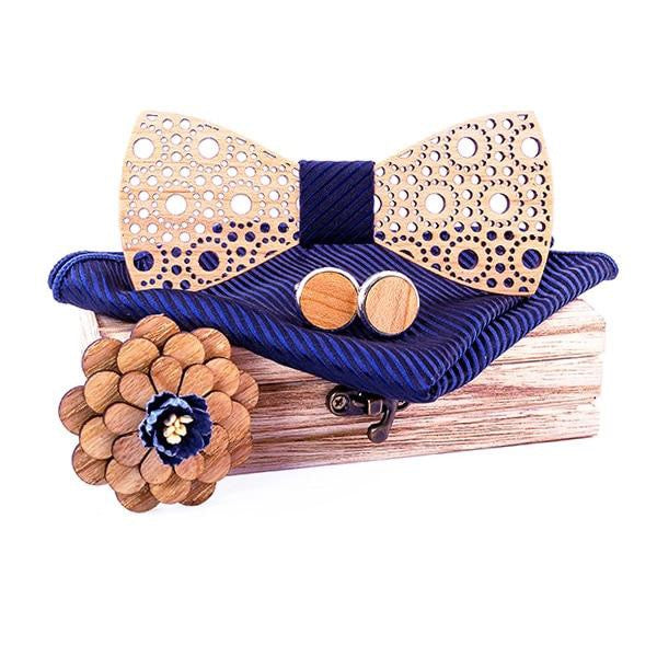 Changes Wooden Bow Tie Set